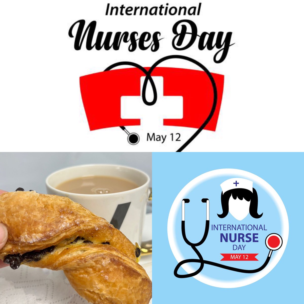 Happy International Nurses Day! Thank you for our treats 🥐@JanetCordwell @Kkgoods1 @tandgicft #InternationalNursesDay #InternationalNursesDay2023