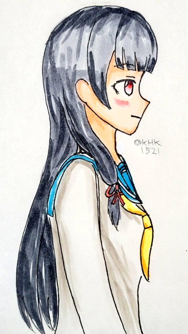 「isokaze (kancolle) serafuku」Fan Art(Latest)