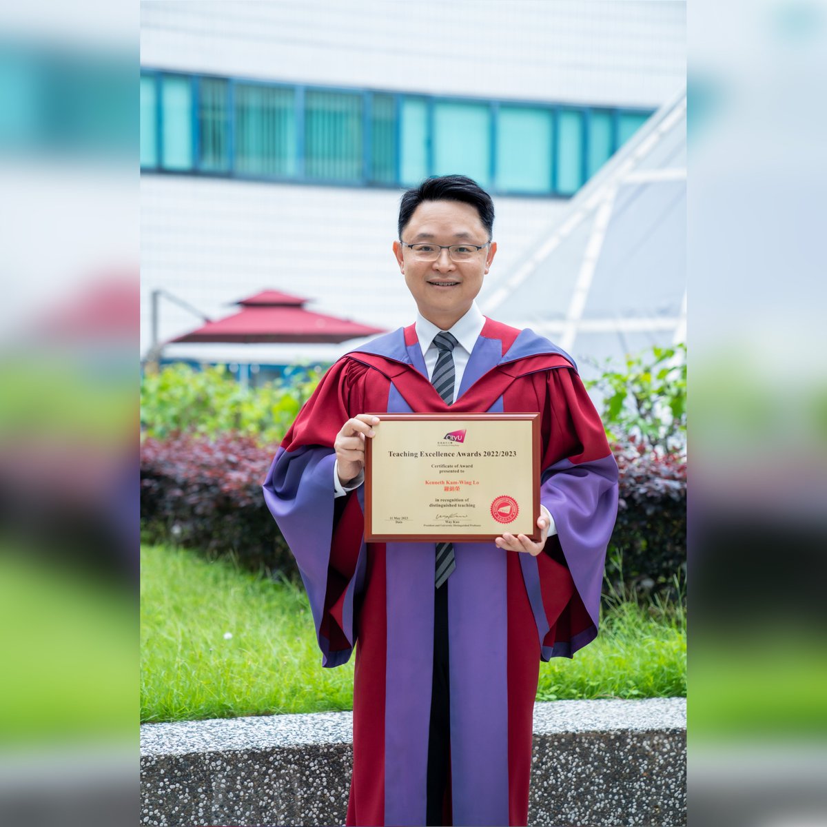 CityUHK TED tweet media