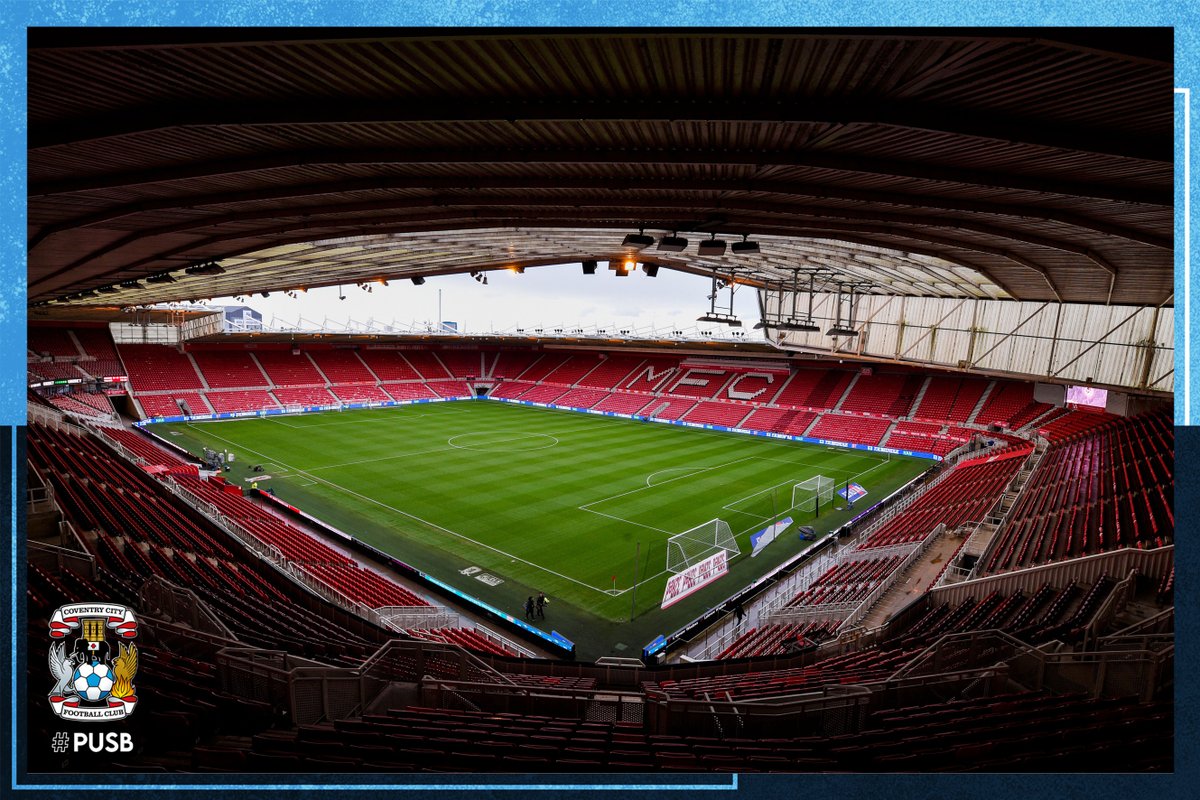 Coventry_City's tweet photo. 🎟️ Currently, 1442 tickets have been sold for the Play-Off Semi-Final Second Leg against Middlesbrough. #PUSB https://t.co/iTbUK4f6CT
