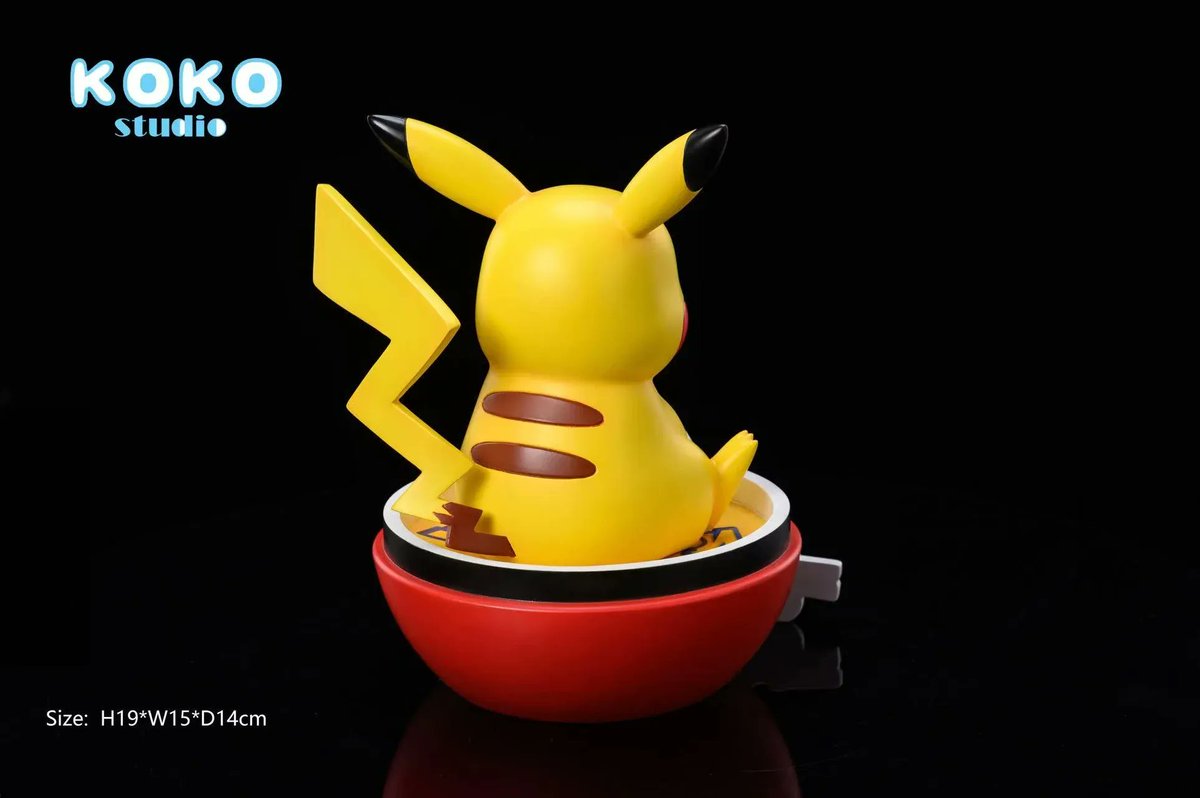 FavorGk's tweet photo. Poke Ball Let’s Go Pikachu! by KoKo Studio is now available for preorder!
#pokemon #pokemonfan #pikachu #pokemonfigure #pokemonstatue #pokemonball #pokeball #pikachufans https://t.co/izv0WWHRq2