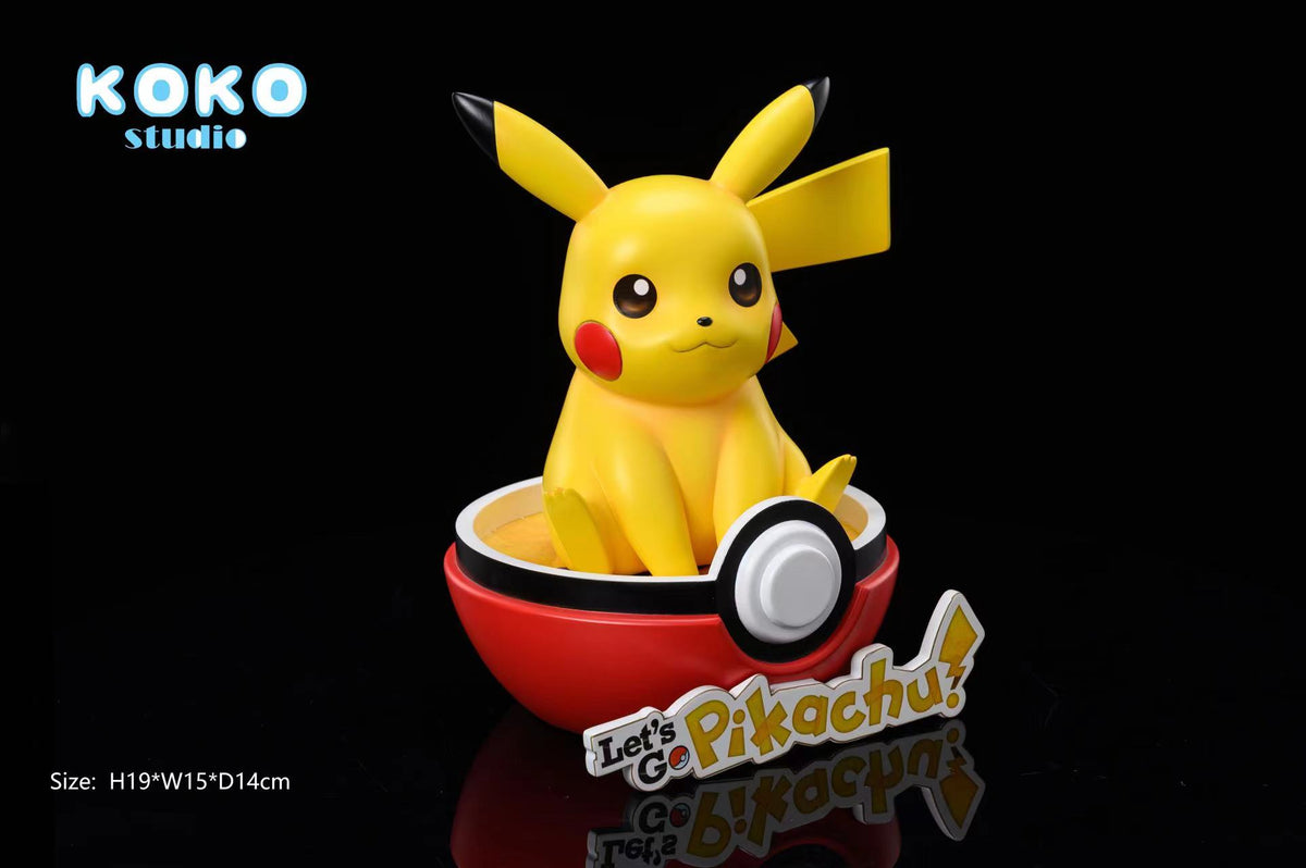 FavorGk's tweet photo. Poke Ball Let’s Go Pikachu! by KoKo Studio is now available for preorder!
#pokemon #pokemonfan #pikachu #pokemonfigure #pokemonstatue #pokemonball #pokeball #pikachufans https://t.co/izv0WWHRq2