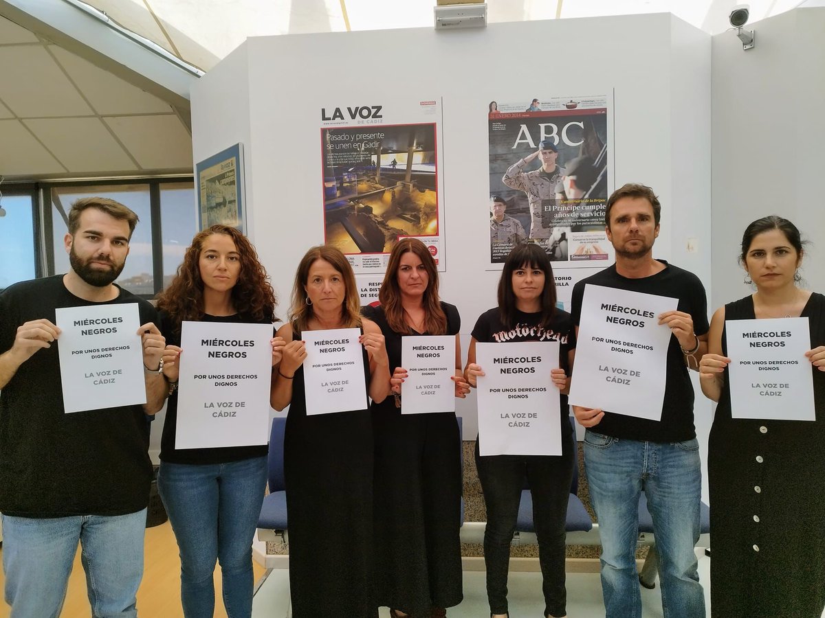 💪Desde el <a href="/PeriodistasAND/">CPPA</a> expresamos todo nuestro apoyo a las distintas plantillas de #mediosdecomunicación que están movilizándose estos días ante las lamentables condiciones laborales en las que deben desarrollar su labor profesional. 👇
ow.ly/42Sv50OmpoW