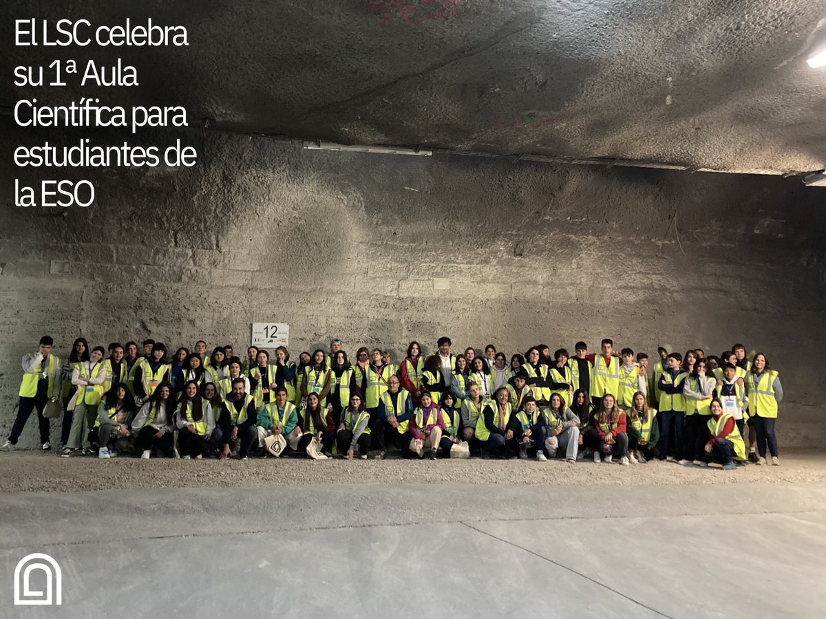 El LSC ha celebrado la 1ª Aula Científica para estudiantes de 2º de la ESO, en el marco del Foro de Comunicación y Escuela, organizado por el Principado de Asturias. 46 estudiantes de Asturias han convivido con 15 de Jaca con un programa científico diseñado a su medida. #ICTSNews