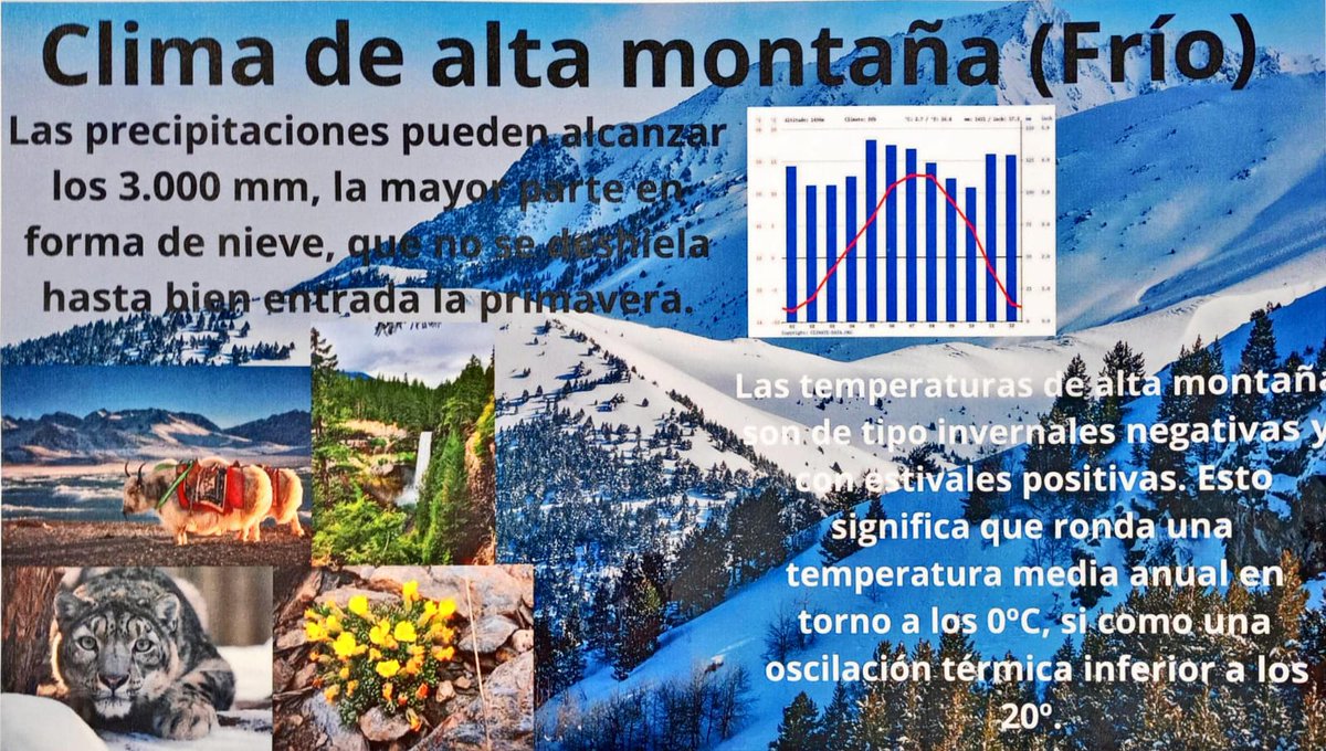 Nuestros alumnos de 1.ºESO nos enseñan como son los climas del planeta.
❄️Recuerda que el clima de montaña es frío, pero más frío hace en <a href="/Aytoburgos/">Ayuntamiento de Burgos</a> 

#ClimaCLIPH #ecología #cocienciación