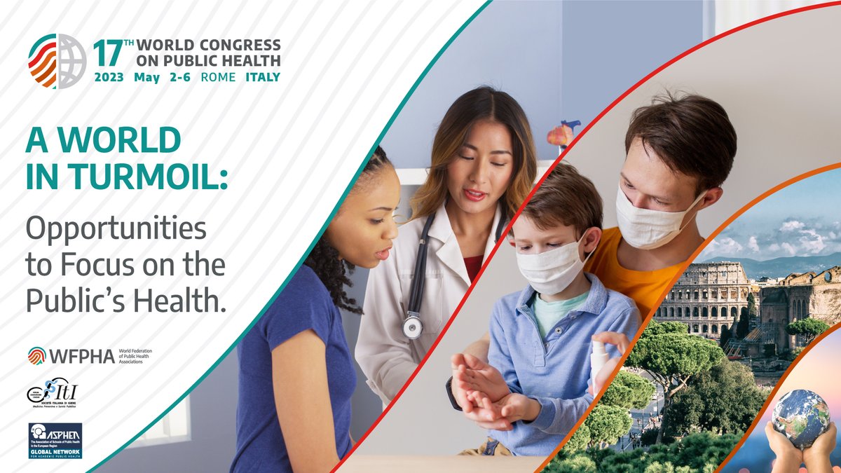 WePublicHealth's tweet photo. 🤝 Together, let's amplify our commitment to building a more sustainable &amp; just future!

Huge shoutout to @MelissaSweetDr for giving @wcph_official the opportunity to host this account during the #WCPH2023.

🫶 Thank You! https://t.co/Un5gR3l61x