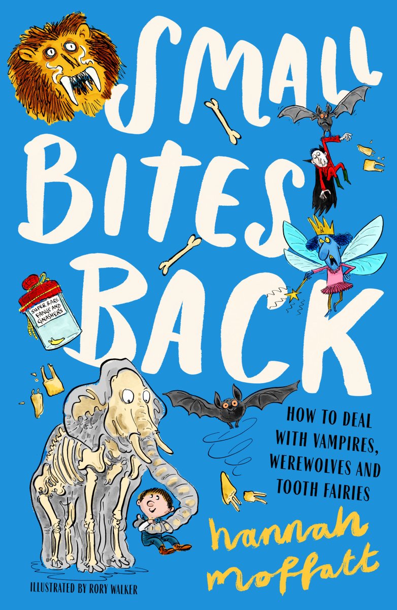 frecklesandfern's tweet photo. A marvellous, maddening blend of Roald Dahl and Hotel Transylvania. 🦇✨🦷🐘 @MissDePlume's side-splitting sequel, SMALL BITES BACK, is the best kind of children's book: funny, fast paced and bursting with adventure and heart. A comic gem!
🎨 @roryroryrory
📚 @EveryWithWords https://t.co/tbNE19631n