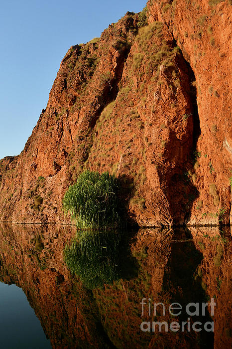 dranneharrison's tweet photo. New artwork for sale! - "Red rocks reflected in a river." - https://t.co/vdxwv5GzJk @fineartamerica https://t.co/zJeFZ57fbb