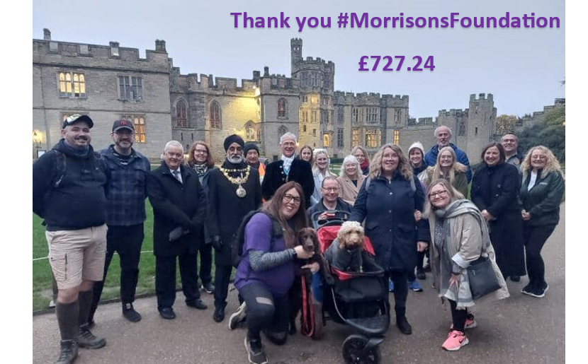 Thank you @MorrisonsFound1 for fund matching the event organised by Community Champ, Alex, from the Leamington store. We can provide more acts of kindness for the community and bereavement support packs for children #morrisonsfoundation