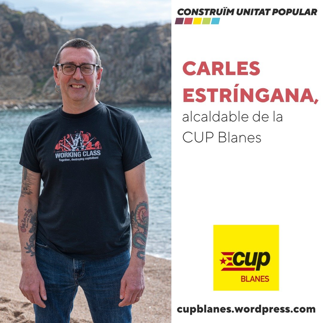 DogizenGameHT's tweet photo. 🔴ACTE CENTRAL DE CAMPANYA

🗣️ Hi intervindran: Carles Estríngana, alcaldable, Ma Àngels Esteban, candidata de la CUP de Blanes, Mireia Vehí, diputada al congrés dels diputats.

#GentQueLluiti és el que cal! ✊

📅 18 de maig
🕗 20h
📍Sala de Plens

#Municipals2023 https://t.co/VIeOCDz2Mg