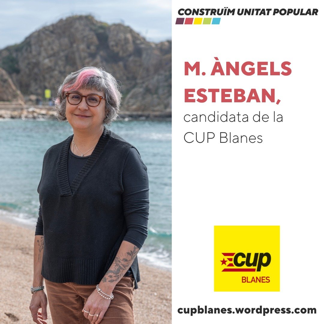 DogizenGameHT's tweet photo. 🔴ACTE CENTRAL DE CAMPANYA

🗣️ Hi intervindran: Carles Estríngana, alcaldable, Ma Àngels Esteban, candidata de la CUP de Blanes, Mireia Vehí, diputada al congrés dels diputats.

#GentQueLluiti és el que cal! ✊

📅 18 de maig
🕗 20h
📍Sala de Plens

#Municipals2023 https://t.co/VIeOCDz2Mg
