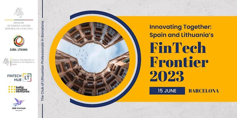 LPuisyteB's tweet photo. „Innovating Together: Spain and Lithuania’s FinTech Frontier 2023“ will bring together #startups, investors, ICT developers, #Fintech and #blockchain companies, from🇱🇹&🇪🇸. Don´t miss it! June 15 in Barcelona.
Registration https://t.co/PSFxNxiNWr
#TeamLT https://t.co/RfCV8cCTKM