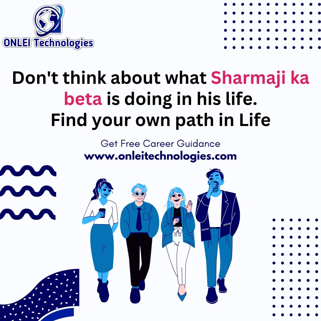 RITIKAONLEI's tweet image. Don't think about what Sharma ji ka beta/beti is doing in their life.
Find your own path in life
onleitechnologies.com
#onleitechnologiesindia #onlinedatasciencecourse #pythonprojects #datasciencecertification #machinelearningcertificatecourse #onleijobs #onlei_technologies