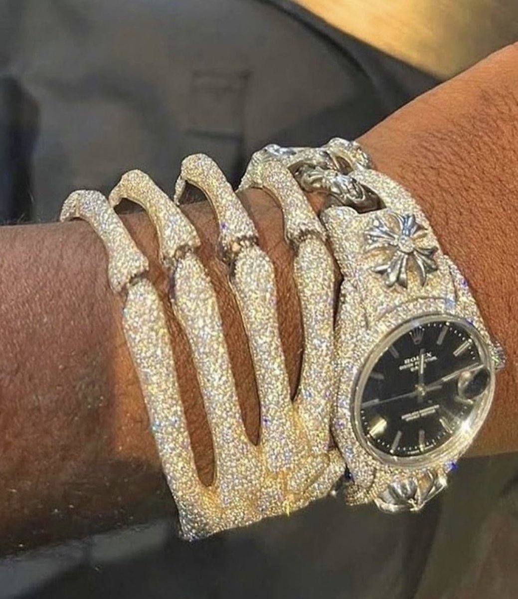 StreetFashion01's tweet photo. Ken Carson’s Chrome Hearts Rolex (2023) https://t.co/GcHirVVi6o