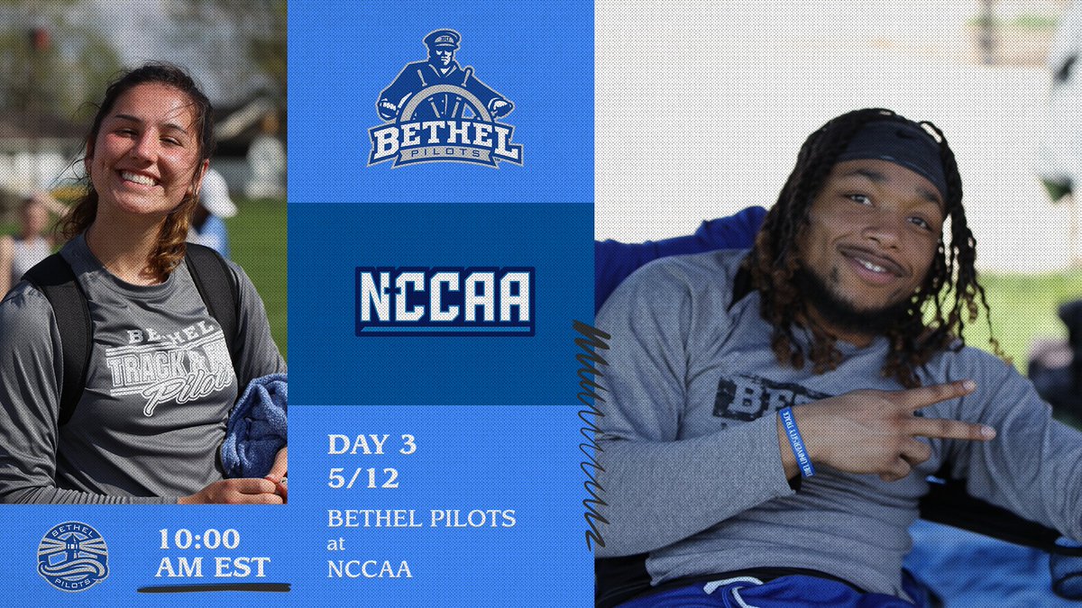 The @bupilotstf are in the final stretch of the NCCAA Outdoor Championship in Columbia, SC.

Field Events: 10 AM
Running Events: 8:30 AM
📹 nccaanetwork.com
💻 live.timinginc.com/meets/24790
#anchorup