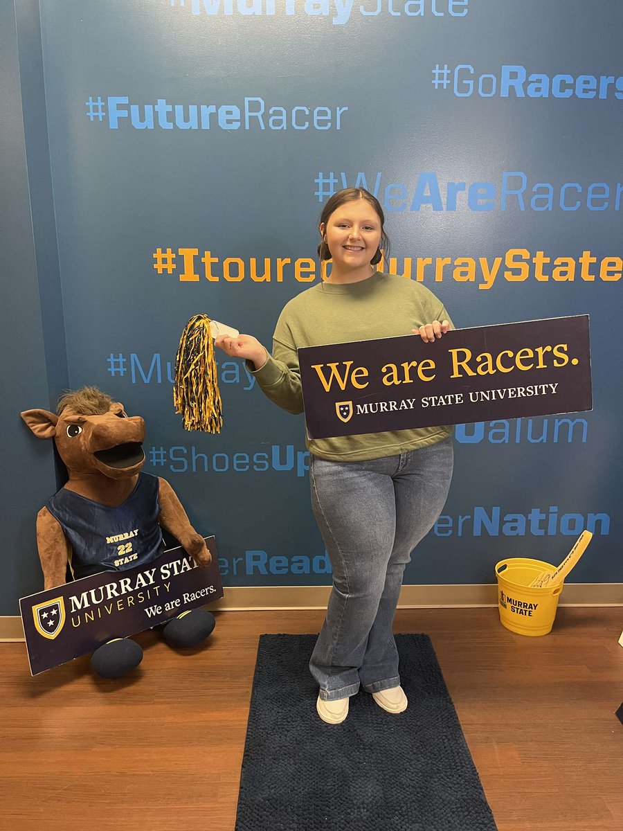 Let's welcome Riley Martin to the #RacerFamily! Riley is from Livingston, KY and will major in Civil Engineering. Riley is very excited to start her journey as a Murray State Racer this Fall!
-
Want to be featured? Complete the Google form in our bio!