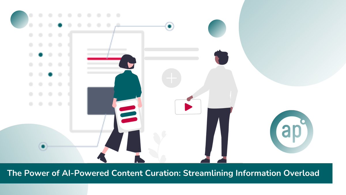 Are you drowning in content chaos? 

Our latest blog post explores the power of AI-powered content curation and how it can help you take control of the information overload. 

Read now to learn more! ow.ly/XQq950NOK9i

#contentcuration #AIPowered #productivity