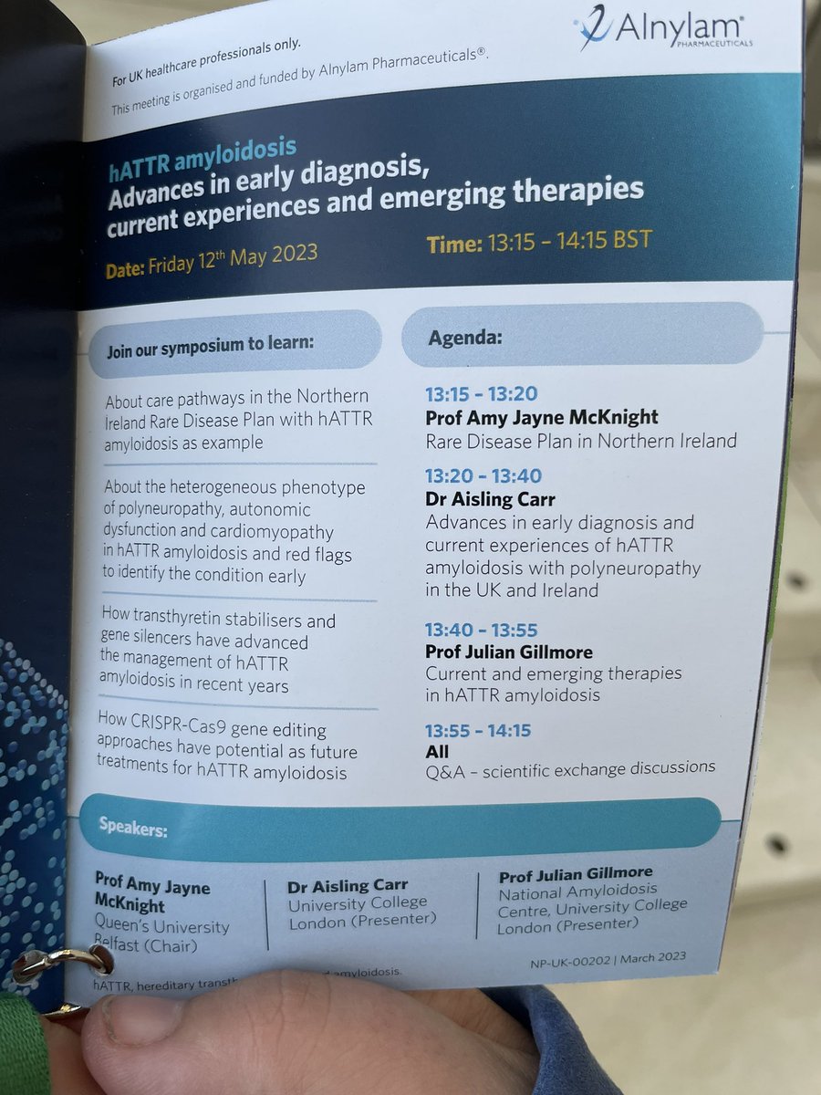 Prof AJ McKnight tweet media