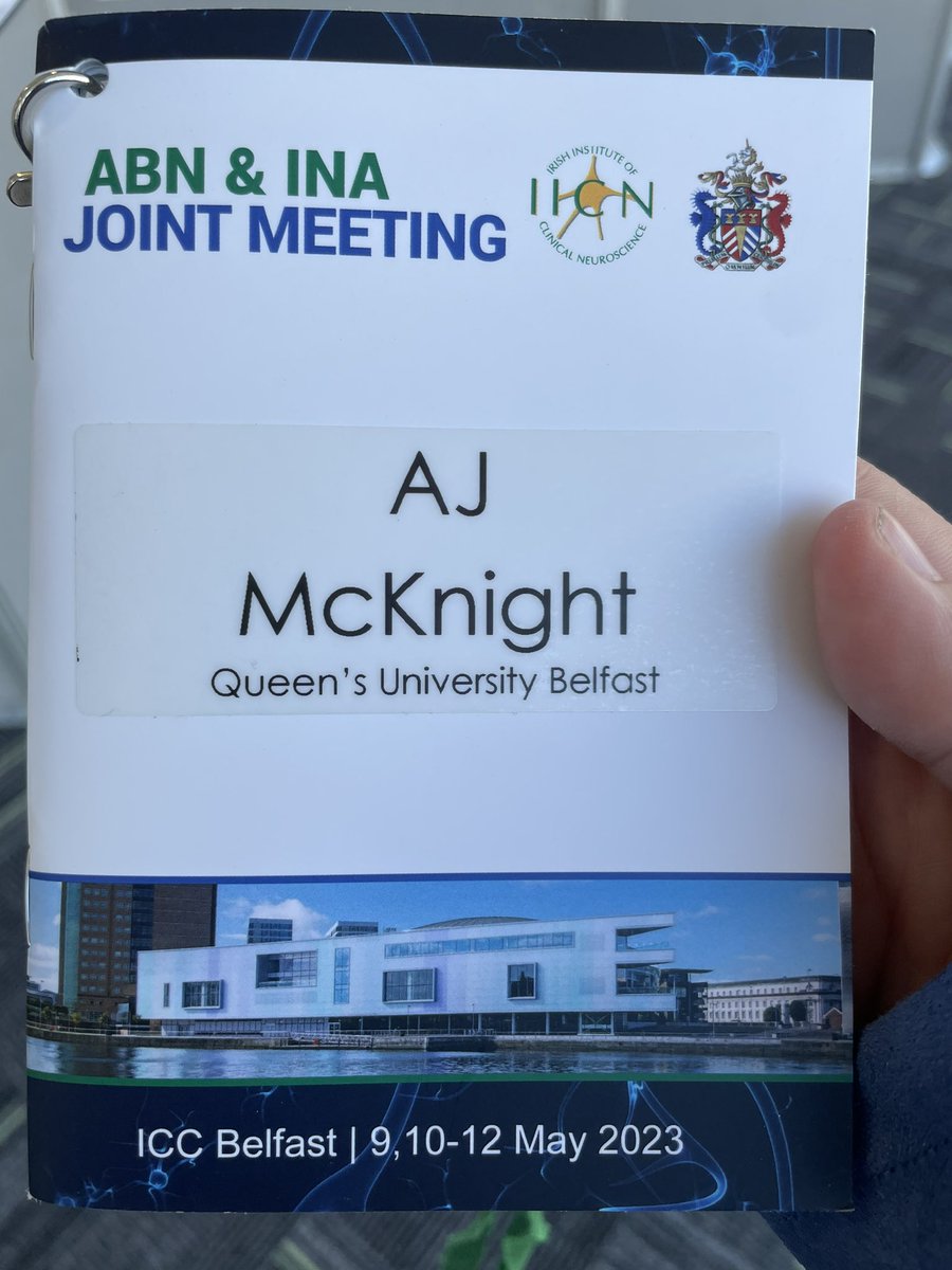 Prof AJ McKnight tweet media