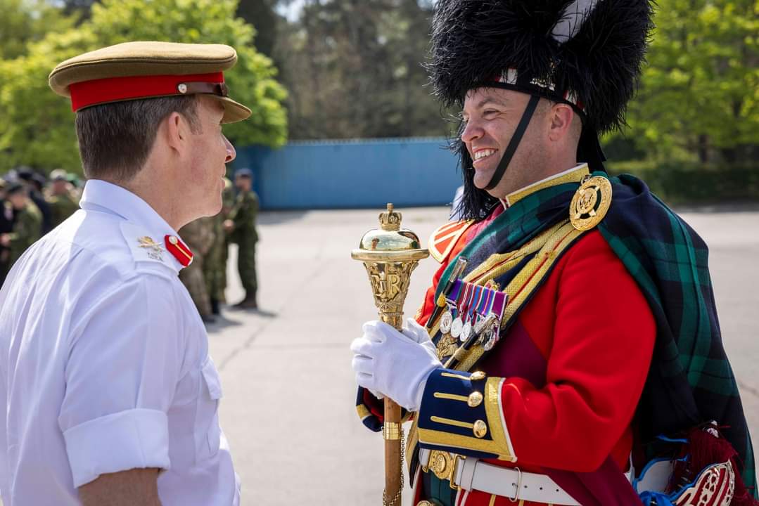 The_SCOTS's tweet photo. Great to see the @SCOTSband being recognised for their part in the #coronation of HM King Charles lll.
#BeTheStandardForOthersToFollow https://t.co/wmBz3peoBY