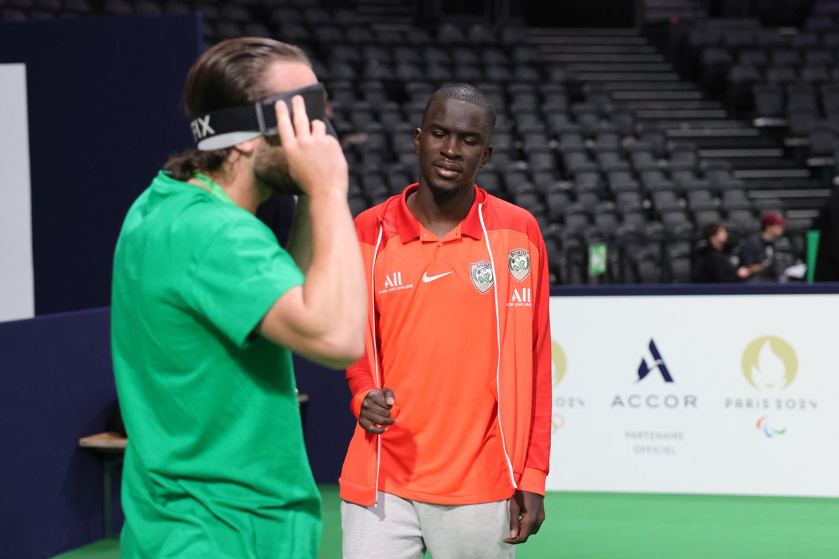 ✨ Ce mercredi 10 mai aux cotés de notre partenaire @All, le Bondy Cécifoot Club participait à l’ @InclusivDay à La Défense Arena, organisé par Les Echos - LeParisien.