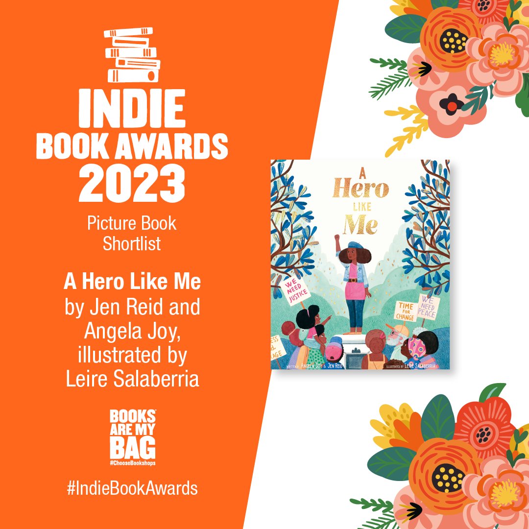 Wahooooo!! 🥳

We are thrilled that 'A Hero Like Me' has been shortlisted for the Indie Book Awards 2023 in the Picture Book Category!🎉🥳

Congratulations to Jen, Angela and Leire!🤩💛 

<a href="/booksaremybag/">Books Are My Bag</a> #IndieBookAwards2023