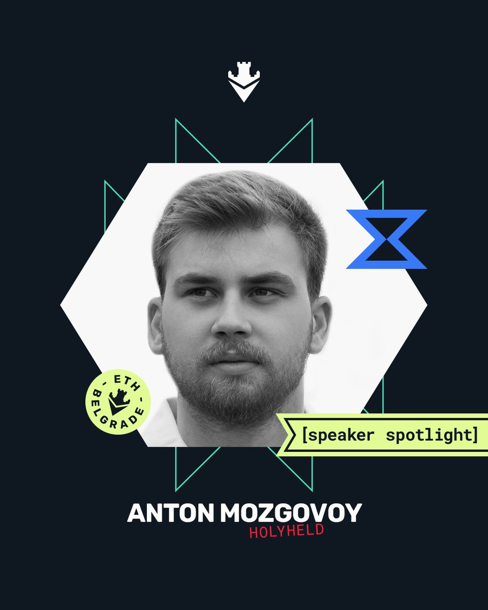 Get ready to be blown away by the dynamic presence of <a href="/niarbnotna/">Anton</a> as he takes the stage at #ETHBelgrade2023.  🔥🔥🔥

Coming from a banking background, Anton joined the crypto space back in 2017. Now working on bridging DeFi and traditional finance at <a href="/holyheld/">Holyheld</a>