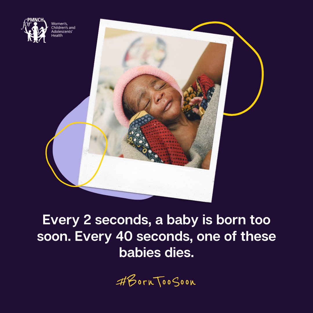 PMNCH's tweet photo. In 2020, 13.4 million babies were #BornTooSoon. That’s one baby every 2 seconds.

Learn more here in the newly released decade edition of #BornTooSoon For more 👉🏿 https://t.co/8v08xqimRY 

@alignmnh @WHO @UNICEF @UNFPA https://t.co/R7UDGphOvx