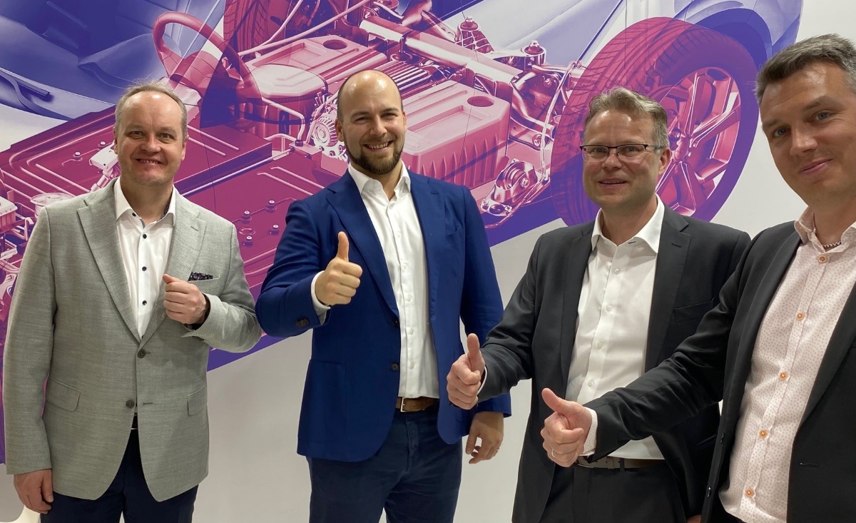 DetectionT's tweet image. What a show, what an experience! Ville Koret, Tuukka Pekkanen, Tomi Fält and Jussi Laurila thank on behalf of the DT team for your time and attention during the #control2023 show. Let’s be in touch to find the most suitable detector solutions for your imaging need.