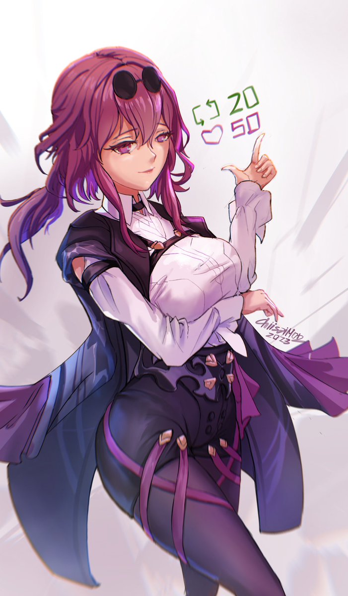 Chiisaimonart's tweet photo. Let open strip challenger!
👉👉“More like,RT - less outfit”
Today we got Kafka, my number 1 waifu in Honkai Star Rail.
My first goal for next drawing is 20RT | 50 like.
RT to help me move on this challenge!
#kafka #fanart #honkaistarrail #HSRFanart #chiisaimon https://t.co/JfPLBhpzNv