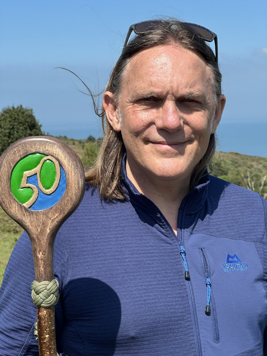 Day one of the 50th anniversary walk on the @swcoastpath #trailblazing50 #connecttonature #naturalhealthservice @NatTrailsUK