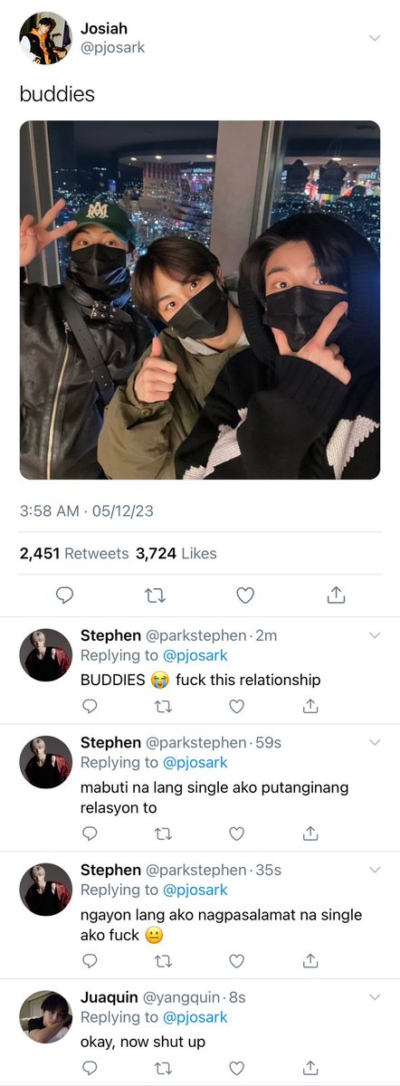 leehsarc's tweet photo. #jaykewon 🔞
a glimpse into Josiah, Angelo, and Juaquin’s poly relationship. https://t.co/KuTkz6wDjl