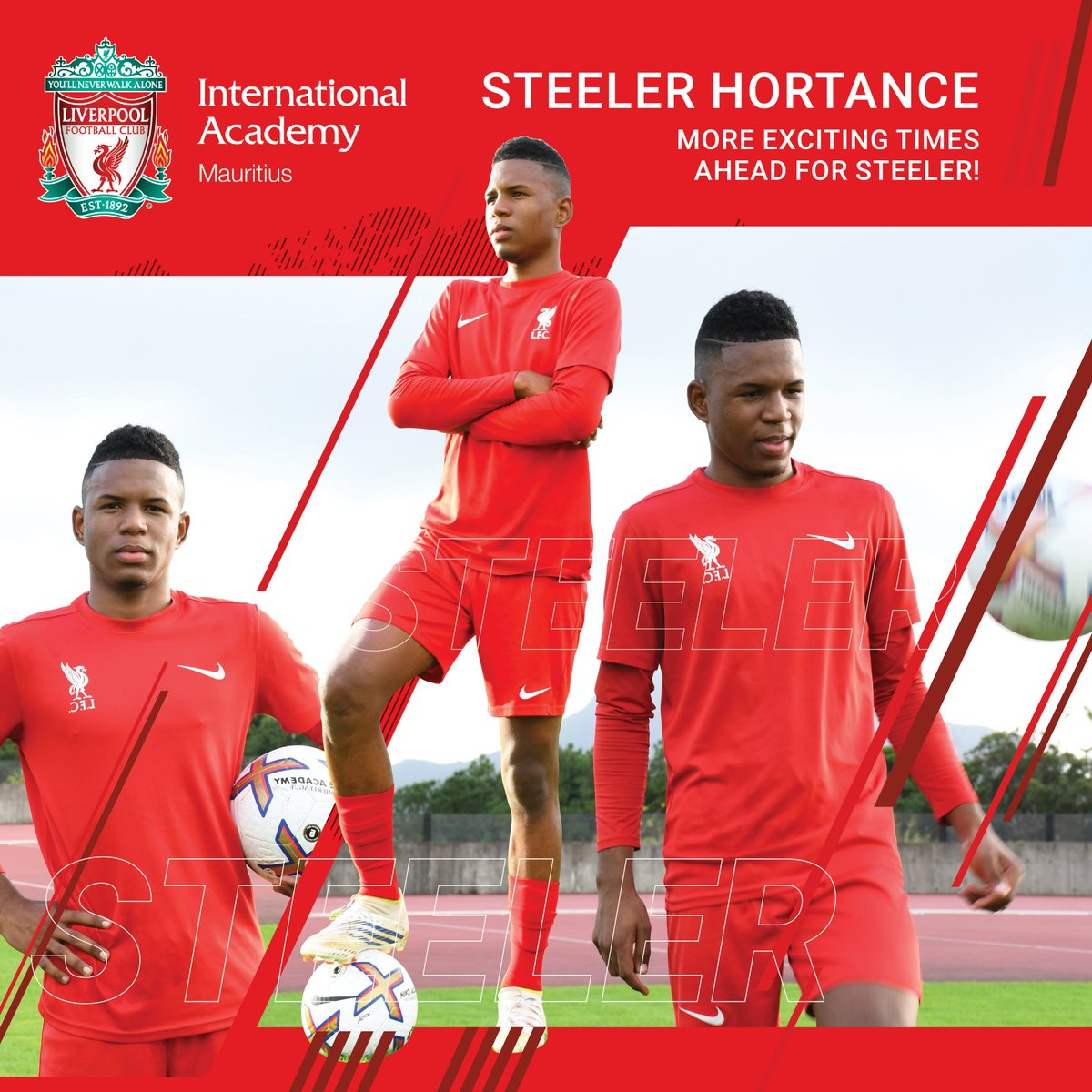 💥Breaking news💥 📢 LFCIA graduate 💪 Steeler Hortance has been invited  to 🇫🇷 France for a 4-day trial with SC Bastia! @LFC @SCBastia 
#LFCIA #Goforit #Mauritiusgottalent #CoteDorMauritius #Mauritius #Moris #sports #WalkOn #LFC #Football #Liverpool #TheRedWay #TheLiverpoolWay