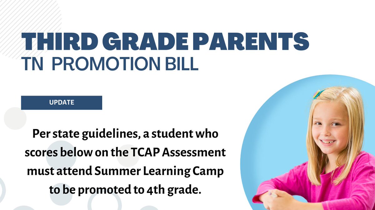 Use this link to learn more about the 3rd Grade Promotion Bill: jc-tn.net/news/community…