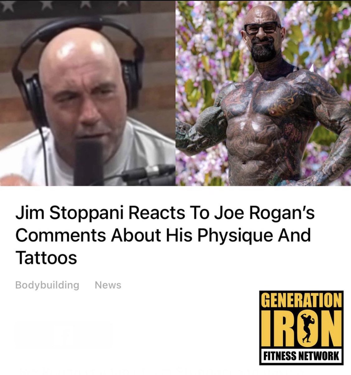 GENERATION IRON on Twitter: “RT @JimStoppani: Thanks @GenerationIron