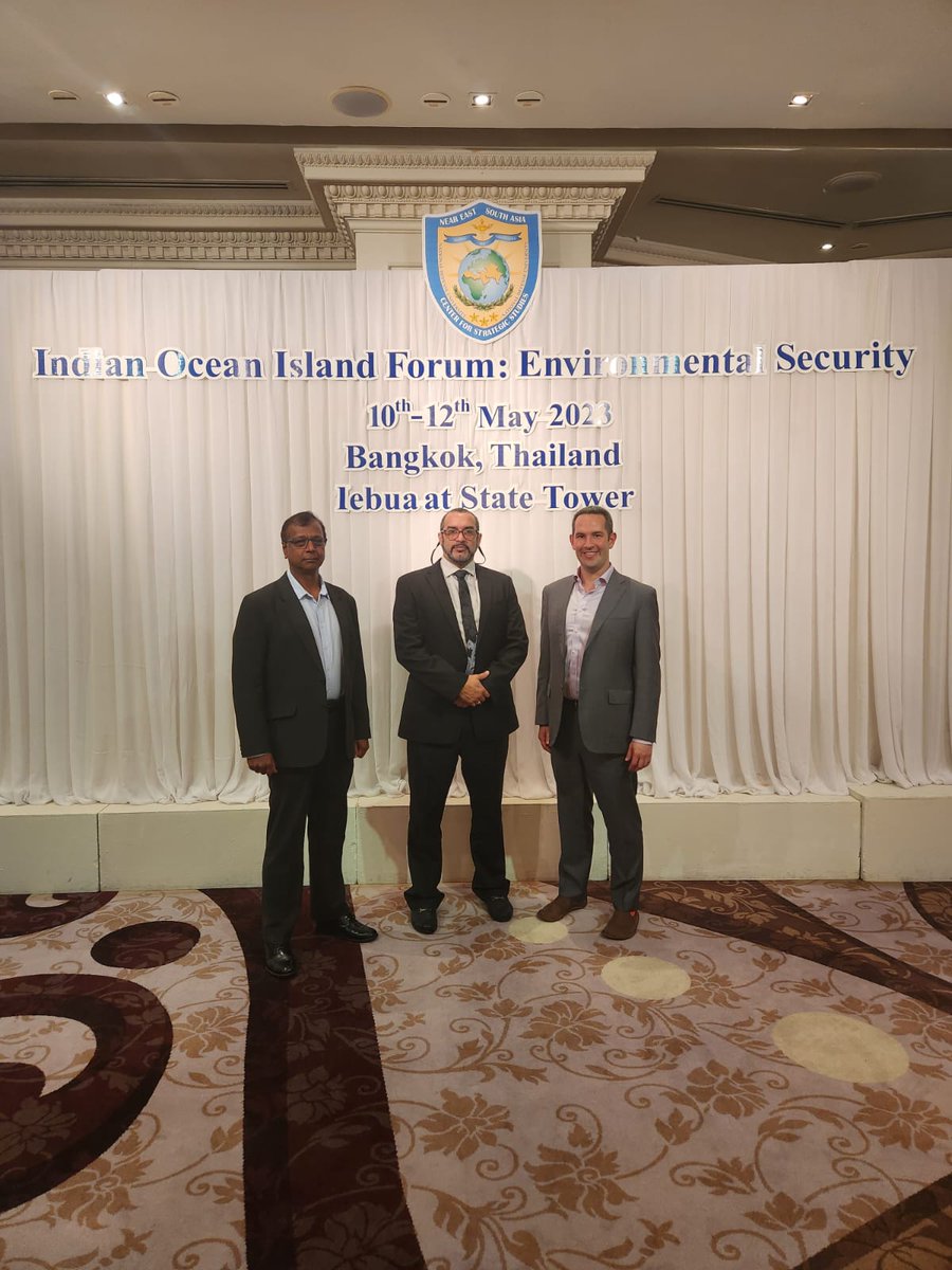 #MASE Programme (@mase_programme) on Twitter photo Participation of #MASEteam comprising of Raj Mohabeer, MASE Head of programme <a href="/commission_coi/">Commission de l’océan Indien COI_IOC</a> & Capt S.Gontier, Director of <a href="/RCOC_Center/">Regional Coordination Operations Centre</a> @ the #IndianOcean Islands Forum focused on #environmental #Security in #Bangkok organised by <a href="/TheNESACenter/">The NESA Center</a> #2gether4asafermaritimedomain Participation of #MASEteam comprising of Raj Mohabeer, MASE Head of programme <a href="/commission_coi/">Commission de l’océan Indien COI_IOC</a> & Capt S.Gontier, Director of <a href="/RCOC_Center/">Regional Coordination Operations Centre</a> @ the #IndianOcean Islands Forum focused on #environmental #Security in #Bangkok organised by <a href="/TheNESACenter/">The NESA Center</a> #2gether4asafermaritimedomain