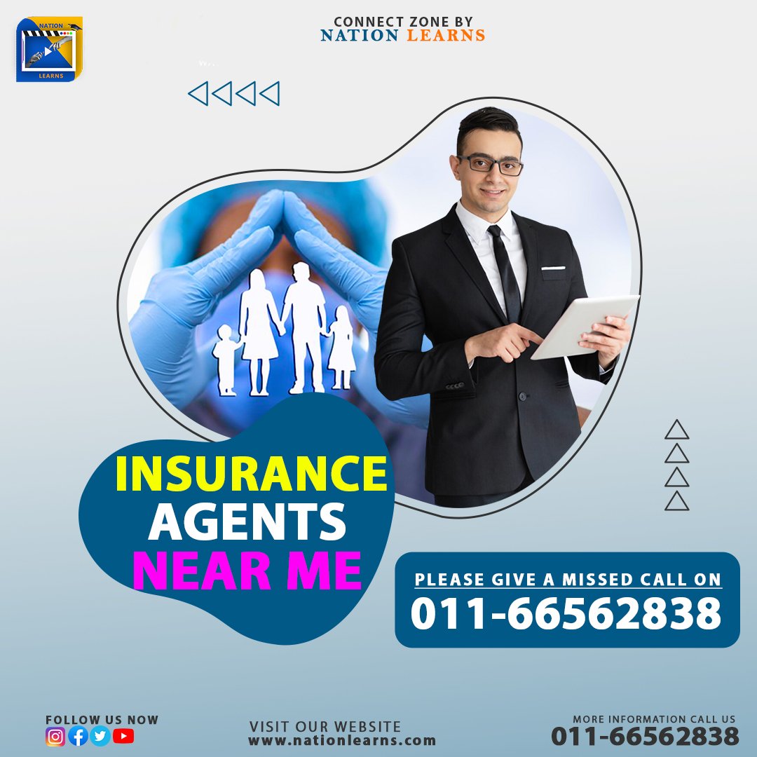 Don't compromise on the safety of your future! Connect with the best insurance agents on Nationlearns. 
Call us on 01166562838

#insurance  #safeguardyourfuture #insuranceproviders #connectzone #nationlearns #marketplace #hassle #free #services #give #missed #call
