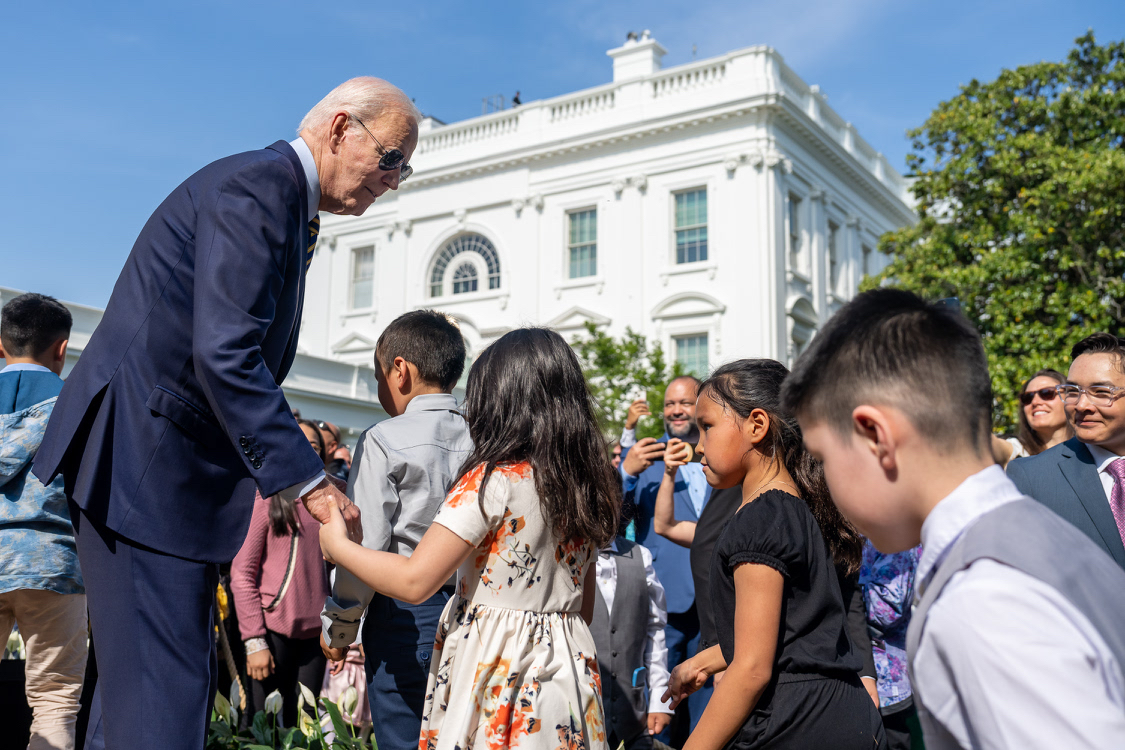 WhiteHouse46's tweet photo. Yesterday, President Biden celebrated the historic land and water conservation actions of the past two years made possible by his Investing in America agenda and America the Beautiful. https://t.co/MbNAdSQHbh