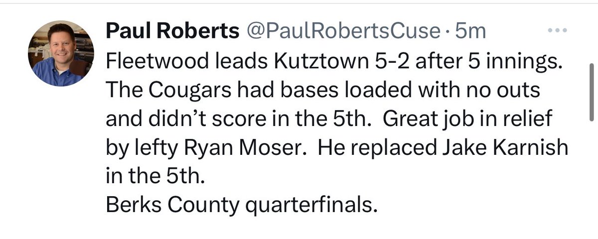 Evolution Baseball tweet media
