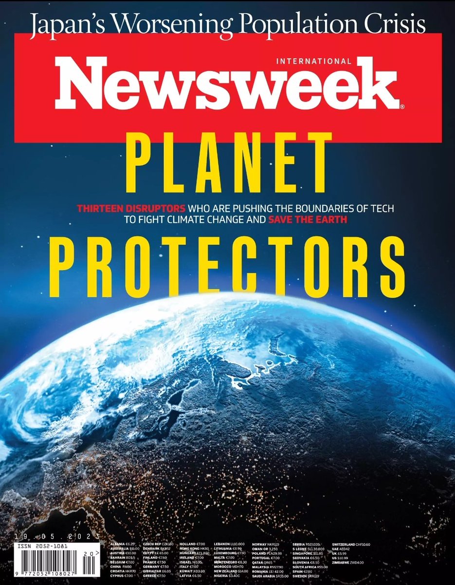 Mattias Goldmann (@mattiasgoldmann) on Twitter photo Inspiration like this is renewable energy in its purest form: Keeps us going in the combat for a sustainable future!
<a href="/Newsweek/">Newsweek</a> with <a href="/BlocPower/">BlocPower</a> <a href="/unspun/">Unspun</a> <a href="/PlanetFwd/">Planet FWD</a> <a href="/SmarterX_HQ/">SmarterX</a> <a href="/sourcegr/">Source Global Research</a>
<a href="/NewsweekUK/">Newsweek UK</a> Inspiration like this is renewable energy in its purest form: Keeps us going in the combat for a sustainable future!
<a href="/Newsweek/">Newsweek</a> with <a href="/BlocPower/">BlocPower</a> <a href="/unspun/">Unspun</a> <a href="/PlanetFwd/">Planet FWD</a> <a href="/SmarterX_HQ/">SmarterX</a> <a href="/sourcegr/">Source Global Research</a>
<a href="/NewsweekUK/">Newsweek UK</a>