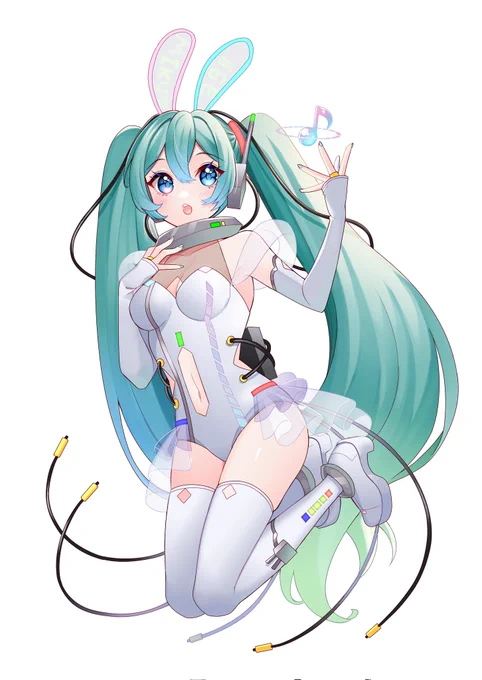 らうりおさん主催の #サイバーxアイドル初音ミク誰デザ に参加させていただきました 私がデザインしたのはどの子か、アンケートや予想シートを使って当ててみてください