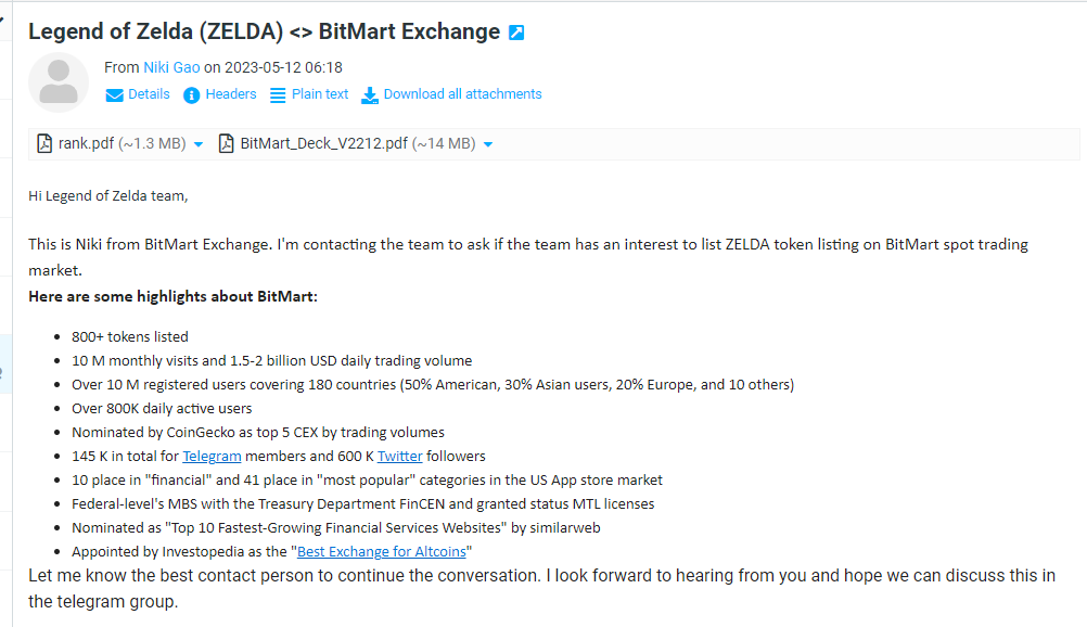 ZeldaBEP20's tweet photo. @crypto_bitlord7 IF RUMOURS ARE TRUE #CEX COMING. https://t.co/Z2yHV7J7Zm