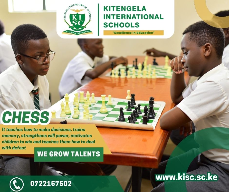 kiscInternation's tweet photo. KISC CHESS. Why is chess important in schools?
Chess is a metaphor for life and should be required in school ...
It teaches how to make decisions, trains memory, strengthens will power, motivates children to win and teaches them how to deal with defeat.#KISCCHESSCHAMPIONSHIPS https://t.co/scqxCyY6eg