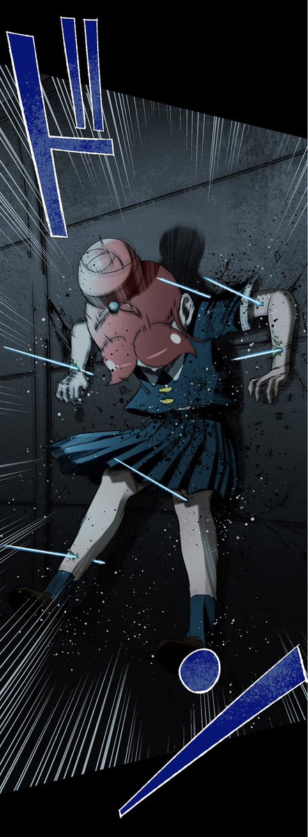 今週更新のお化けと風鈴、戦闘シーン楽しく描いております。 https://t.co/HPmMvYDONO