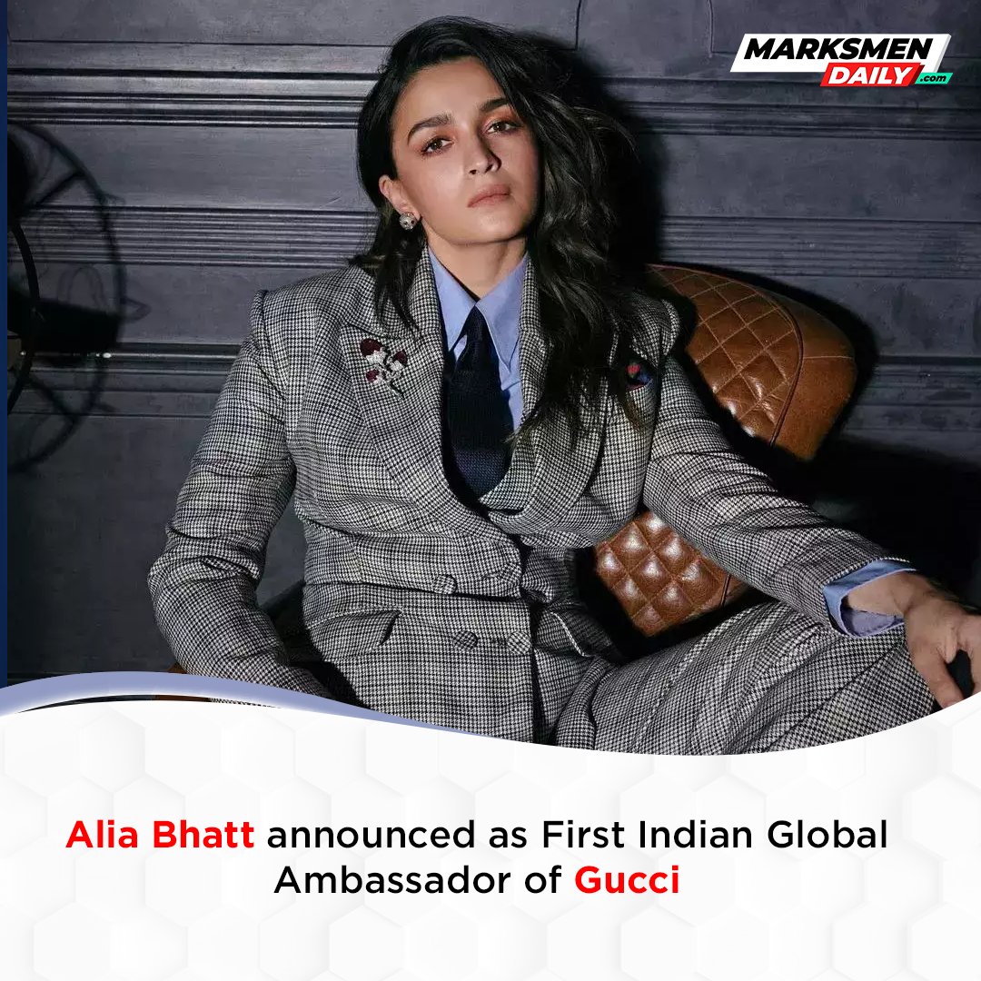 Global superstardom is on the cards for #AliaBhatt who is announced as the first Indian global ambassador for the Italian #luxurybrand, @gucci. Following her successful debut at the #MetGala2023 red carpet, Alia was perhaps the obvious choice for expansion in the fashion space.