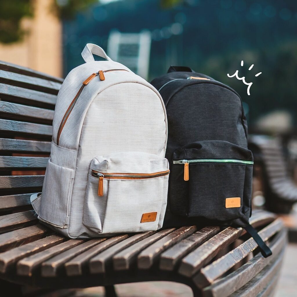 Our NEW #NordaceSienaProClassicBackpack pushed the boundaries of functionality. With its spacious design and organizational pockets, it fits more than you can imagine. Available now in Black and Beige! #nordace