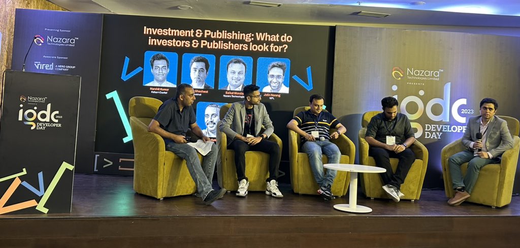 SumoIndiaDev's tweet image. We had an absolute blast at the IGDC Dev Day in Kochi! The event was jam-packed with exciting panels, and conversations. Thank you to everyone who came out and engaged with us - it was truly unforgettable!
#gaming #igdc #SumoIndiaStudios