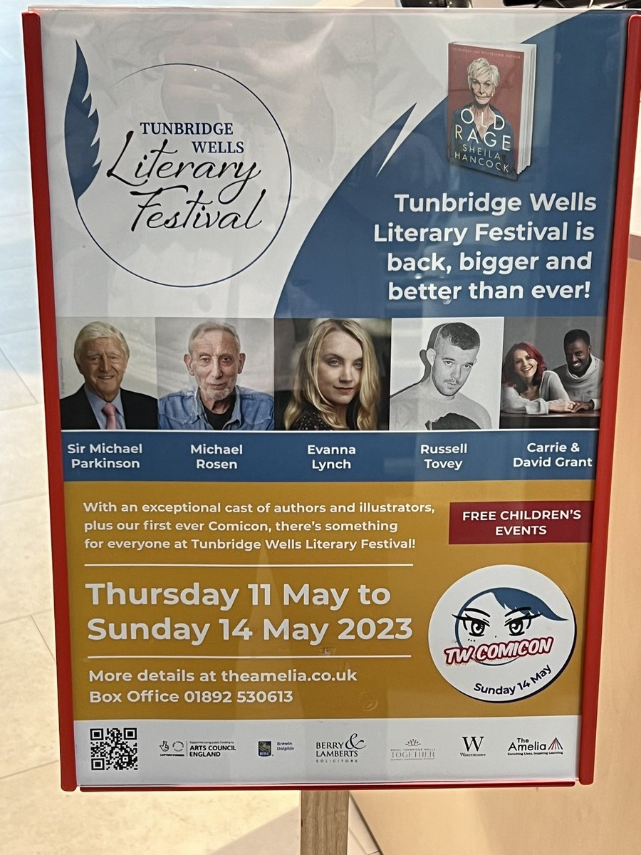 AudioAgencyUK's tweet image. Spending a lovely Friday at the #TWLitFest answering questions on #kidsaudio! If you’re around, come find us outside the children’s library! 😊📚