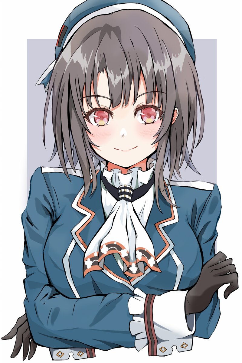 高雄(艦隊これくしょん) 「#高雄進水日 進水日おめでとうございます!!」|大領のイラスト