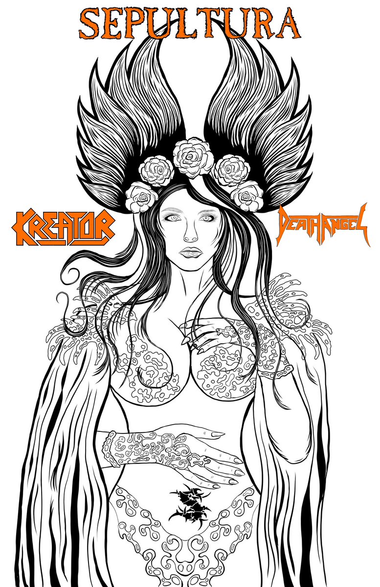 IronTrucker667's tweet photo. Super stoked for the 2023 #American #QudraTour Made a #California #gig #poster @HOBSanDiego @wiltern @RegencyBallroom #Kreator #Sepultura #DeathAngel #SpiritWorld #IronTrucker667 #AdamarDesign #RoadTrip #UnderAPaleGreySky #StandAndDefend #Aggressor #art #VectorArt #Concert https://t.co/EL9e4SFjEf